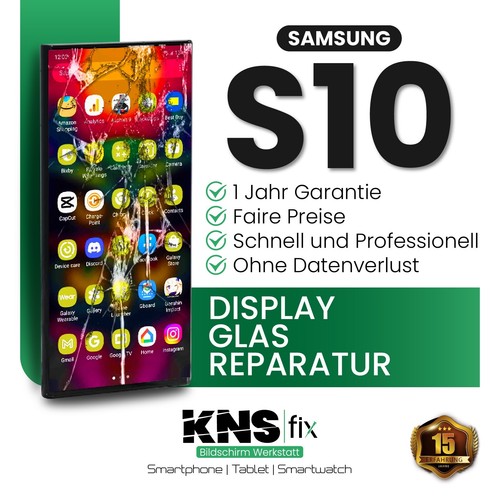 Samsung s10 riparazione vetro - s10,